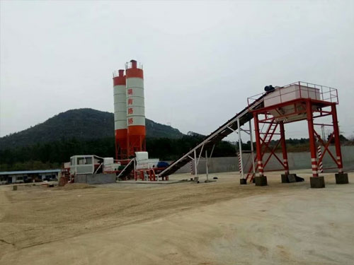 攪拌站施工設備案例 攪拌站施工設備案例